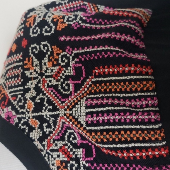 Catherines Open Front Embroidered Sheer Boho Cardigan Size 1X New with tags - Picture 3 of 8